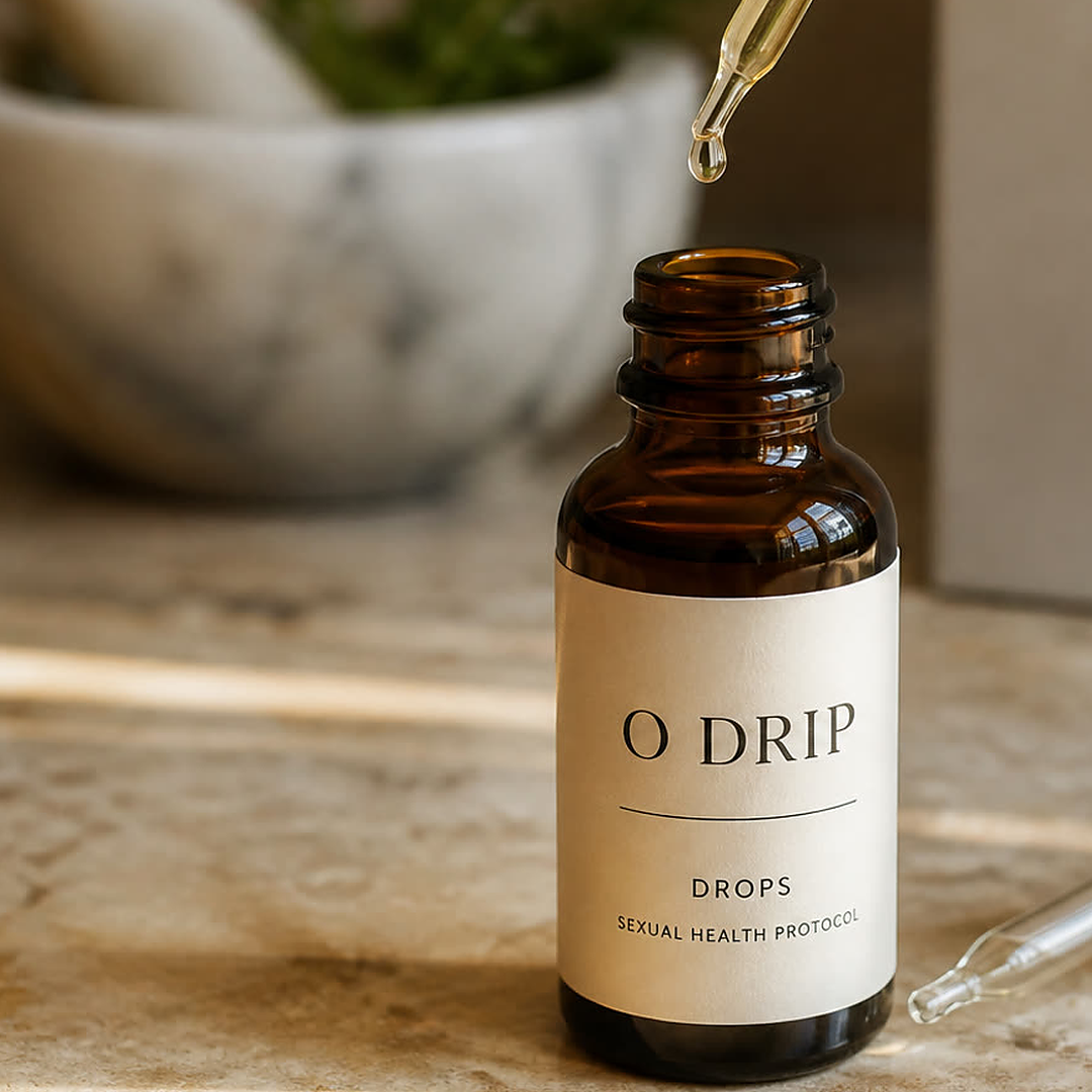 O DRIP Drops bottle